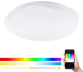 Eglo 33272 - LED RGBW Dimmelhető mennyezeti lámpa TOTARI-C LED/34W/230V + távirányító