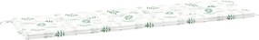 vidaXL Pad párna Levél Levélminta 150 x 50 x 3 cm Oxford Szövet
