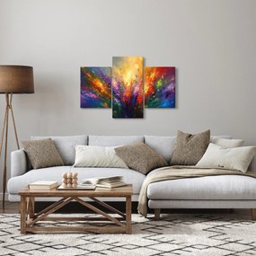 Kép - A virágok absztrakciója (90x60 cm)