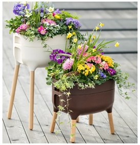 Műanyag önöntözős termesztő virágláda Urbalive – Plastia