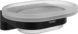 Ravak Chrome II szappantartó, fekete X07P1375