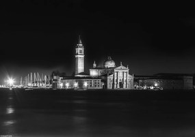 Poszter 29,7x21cm San Giorgio Maggiore templom, Assaf Frank