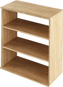 Regálé, tölgyfa sonoma, RESITA TYP 4