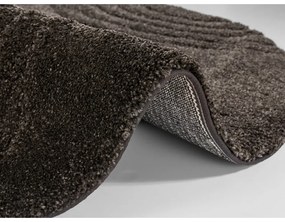 Norwalk Fergus fekete szőnyeg, ø 160 cm - Mint Rugs