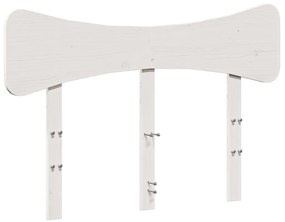 fehér tömör fenyőfa fejtámla 120 cm