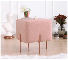 Világos rózsaszín puff Copper – Artie