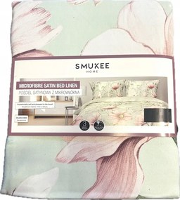 Smukee mikroszálas szatén ágyneműhuzat 160x200 cm 2 párnahuzat 70x80 cm