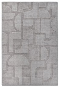 Szürke kézi szövésű gyapjú szőnyeg 190x280 cm Alexis – Villeroy&amp;Boch