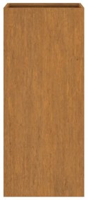 corten acél növénytartó 32x29x75 cm