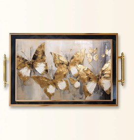 Üveg tálca, 38×24 cm – TPA9892
