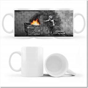 Fotó bögre Banksy Hó szmog