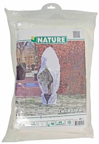 Nature Winter fehér gyapjú takarófólia cipzárral 70 g/m² 2,5x2,5x3 m