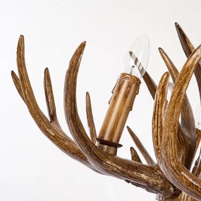 Brilagi - Láncos csillár DEER 6xE14/10W/230V Ø 102 cm