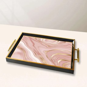 Üveg tálca, 38×24 cm – TPA10007