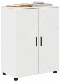 Fürdőszoba Székény Magasfényű fehér 60 x 35 x 80 cm Faanyag