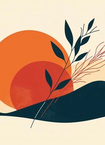 Poszter 40x55cm Alkonyat a csendben