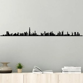 Dubai fém fali dekoráció, 120×13 cm