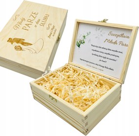 EskĂŒvĆi AjĂĄndĂ©ktĂĄrgy Fiatal PĂĄrnak GravĂrozott PĂ©nztartĂł Doboz