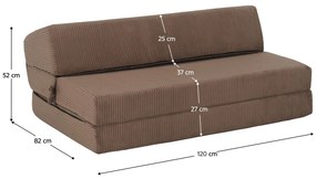 Széthúzható fotel  Viajado (bézs) . 1116541