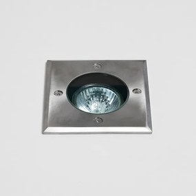 ASTRO 1312003 GRAMOS Kültéri Talajba Építhető Lámpa Csiszolt ezüst GU10 IP65