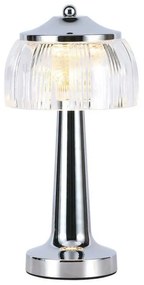 LED Dimmelhető asztali lámpa LED/1W/5V 3000-6000K 1800 mAh króm