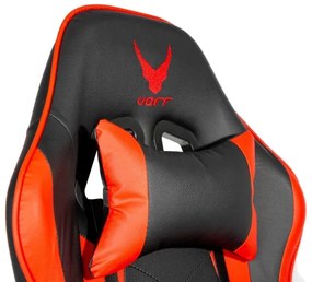 Gaming szék VARR Zolder fekete/piros