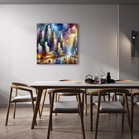 Kép absztrakt városi panoráma