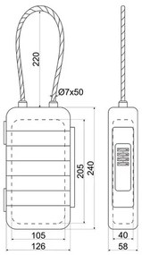 Richter KB.G13 vízálló biztonsági széf