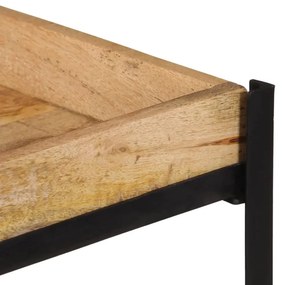 tömör nyers mangófa konyha kocsi 60 x 40 x 80 cm