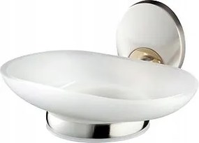 Szappantartó szatén nikkel arany Passion 03559