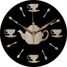 Fa Falióra Konyha Tea Time Csésze Kancsó 35 cm