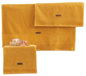 Törölköző Szett (3 db) Wellness - Sárga