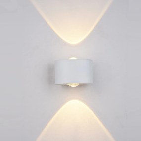 Italux Modern KĂŒltĂ©ri LED lĂĄmpa Gilberto FehĂ©r ITXPL-260W IP54
