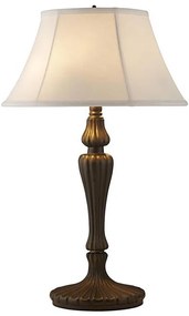 Searchlight EU46091WH - Asztali lámpa AMY 1xE27/60W/230V