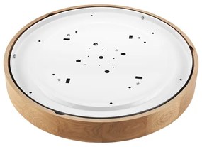 Brilagi - LED mennyezeti lámpatest CARVALHO 4xE27/60W/230V tölgy átm. 57,5 cm