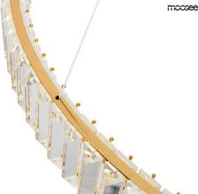 KING HOME MSE020100173 LIBERTY Kristály Függesztett Lámpa Arany LED IP20