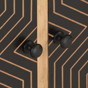 tömör akácfa TV-szekrény 115 x 30 x 39 cm