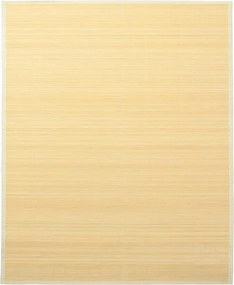 vidaXL természetes színű bambuszszőnyeg 160 x 230 cm