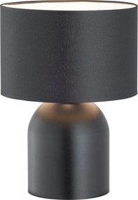 Emibig modern asztali lámpa aspen fehér fekete emi1322/ln1
