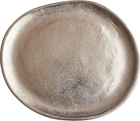 BANQUET dekor tálca, arany Ø22cm