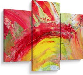 Absztrakció kép - festmény (90x60 cm)