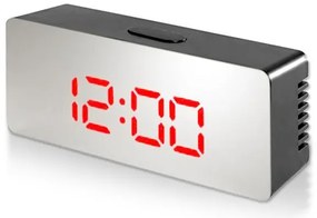 Tükrös Kerekített Sarok Design LED Digitális ébresztő óra - DS-3622L