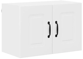 Fali konyhaszekrény ajtóval 2 pcs Fehér 60 x 31 x 40 cm Faanyag