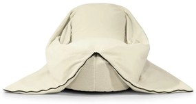 Világosszürke buklé gyerek babzsákfotel Cocoon 120 – SLOWDOWN