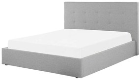 Franciaágy 140 cm Lyrza (fekete). 1081024