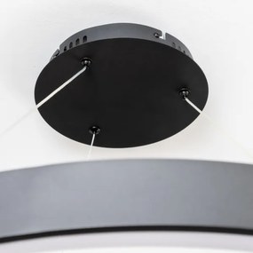 Brilagi - LED dimmelhető csillár FALCON II LED/108W/230V 3000-6500K átm. 80 cm fekete + távirányító