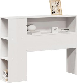 vidaXL fehér tömör fenyőfa fejtámla tárolóval 75 cm