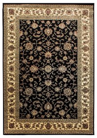 Fekete-aranyszínű szőnyeg 80x150 cm Marrakesh – Ayyildiz Carpets