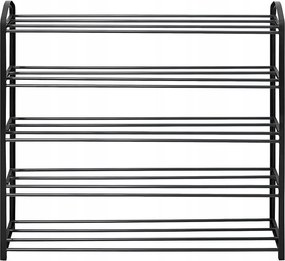 Cipősszekrény lábakon, Woltu polcokkal 79 x 79 x 19,5 cm grafit