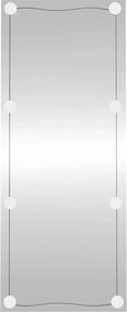 vidaXL téglalap alakú üveg falitükör LED fényekkel 40 x 100 cm